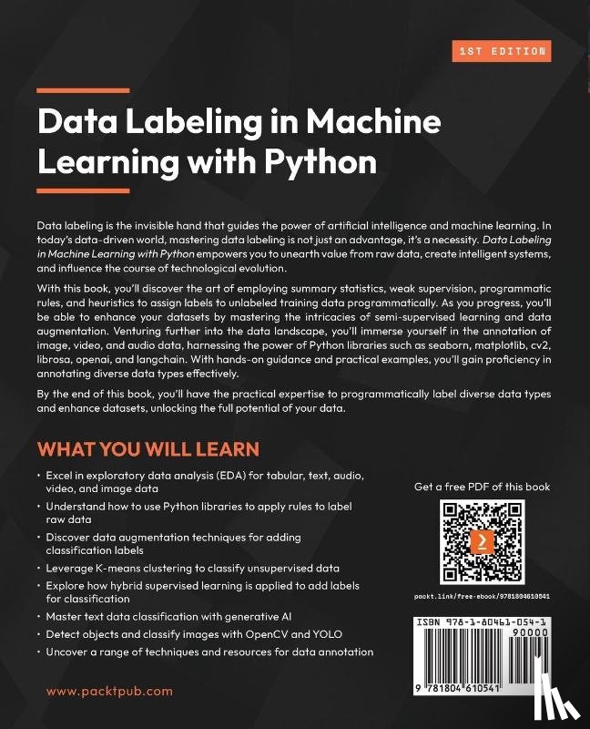 Suda, Vijaya Kumar - Data Labeling in Machine Learning with Python
