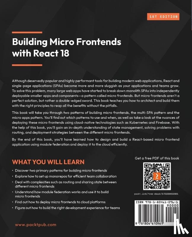 Rufus, Vinci J - Building Micro Frontends with React 18