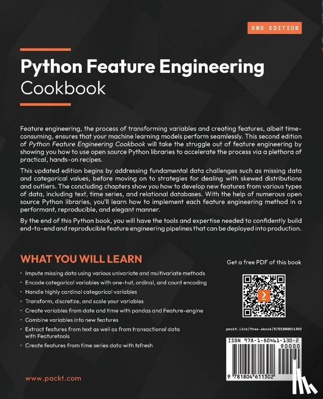 Galli, Soledad - Python Feature Engineering Cookbook - Second Edition