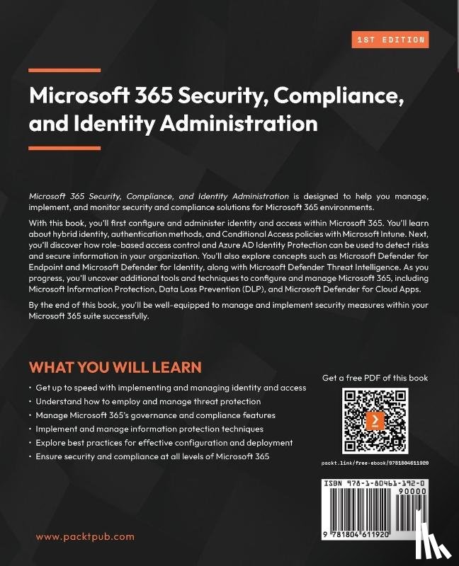 Rising, Peter - Microsoft 365 Security, Compliance, and Identity Administration