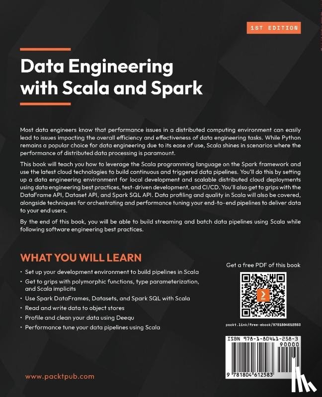 Tome, Eric, Bhattacharjee, Rupam, Radford, David - Data Engineering with Scala and Spark