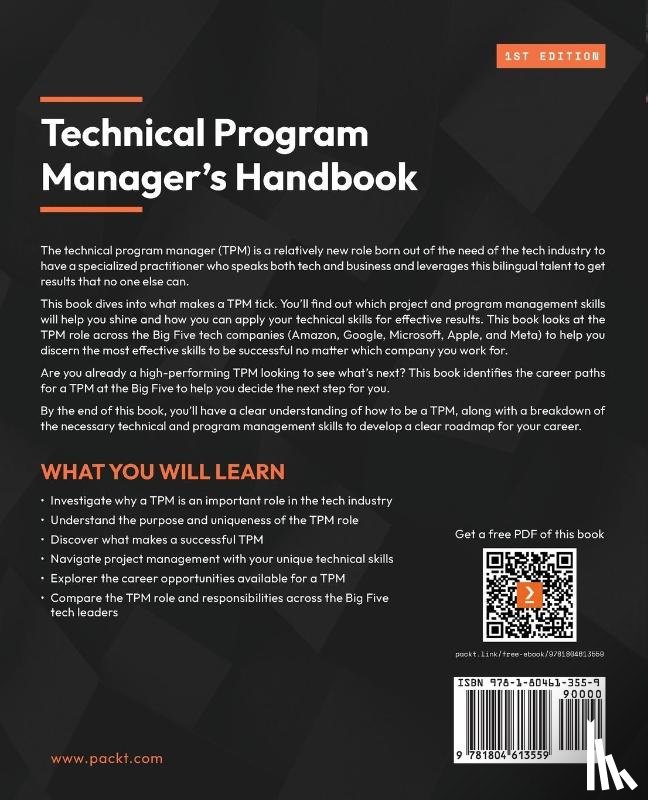 Teter, Joshua Alan - Technical Program Manager's Handbook