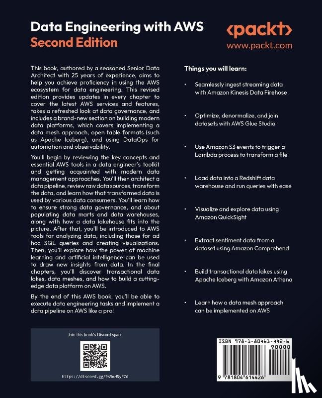 Eagar, Gareth - Data Engineering with AWS - Second Edition