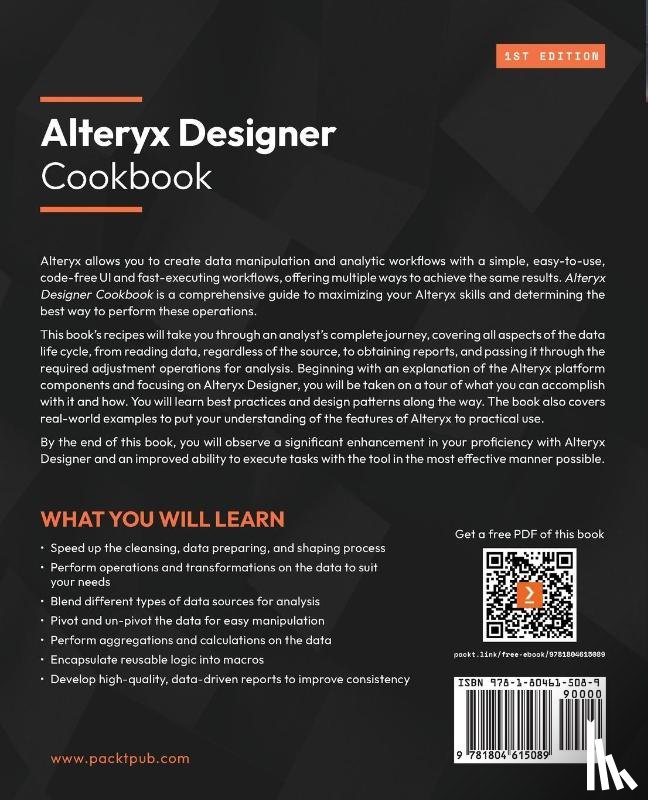Guisande, Alberto - Alteryx Designer Cookbook