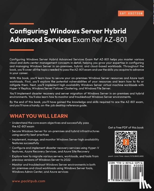 Gill, Chris - Configuring Windows Server Hybrid Advanced Services Exam Ref AZ-801