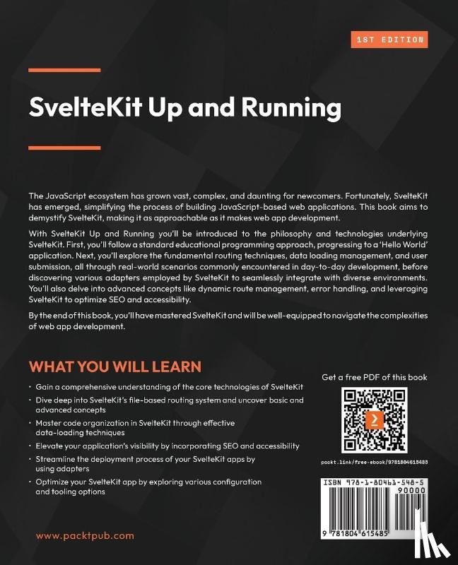 Hildenbrand, Dylan - SvelteKit Up and Running