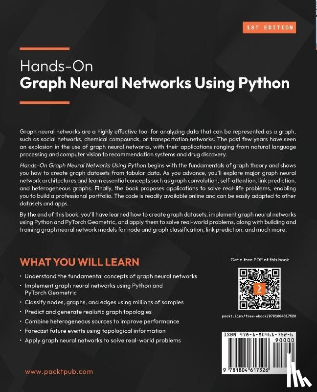 Labonne, Maxime - Hands-On Graph Neural Networks Using Python