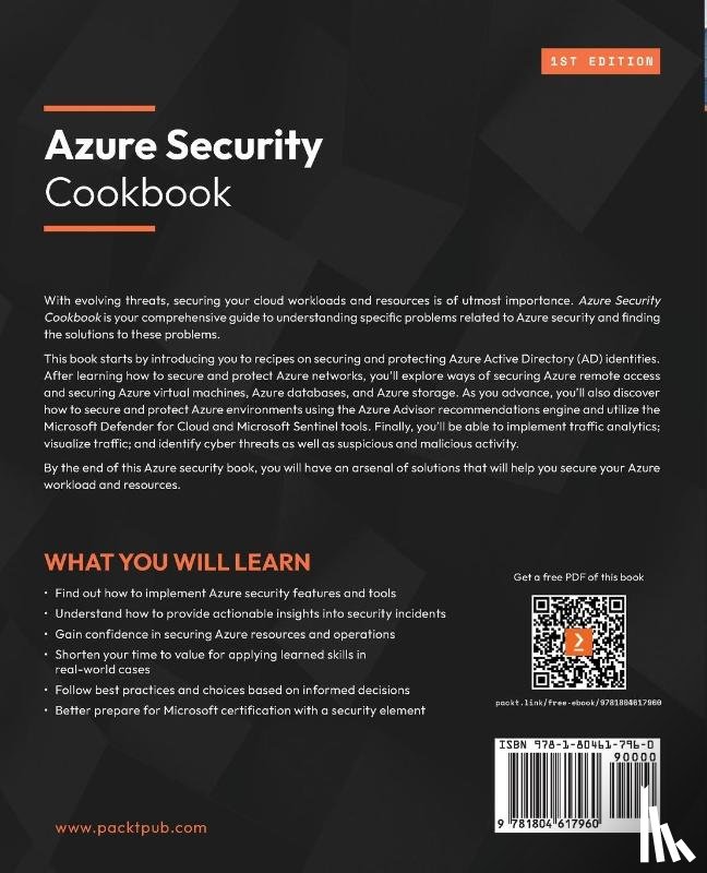 Miles, Steve - Azure Security Cookbook