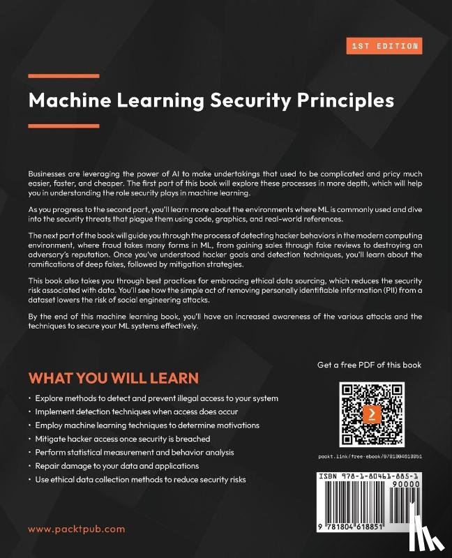 Mueller, John Paul - Machine Learning Security Principles