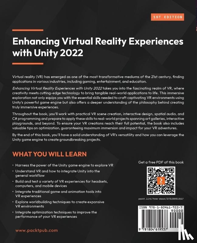 Christian, Steven Antonio - Enhancing Virtual Reality Experiences with Unity 2022