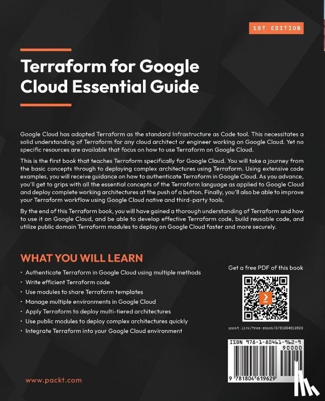 Nordhausen, Bernd - Terraform for Google Cloud Essential Guide