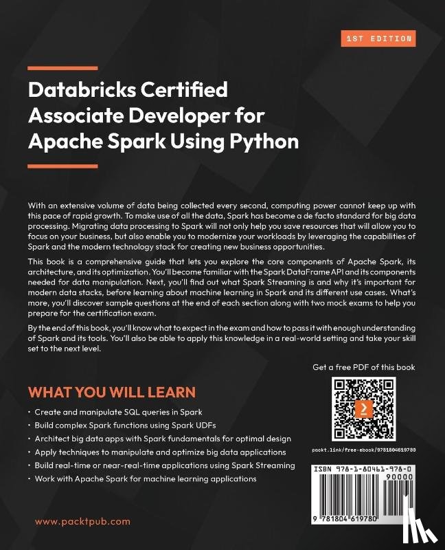 Shah, Saba - Databricks Certified Associate Developer for Apache Spark Using Python