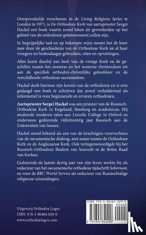 Hackel, Sergei - De Orthodoxe Kerk