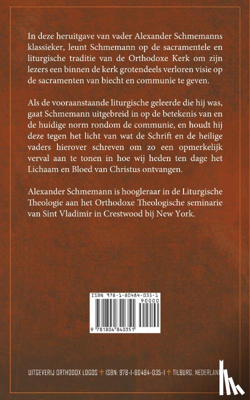 Schmemann, Alexander - Biecht en communie