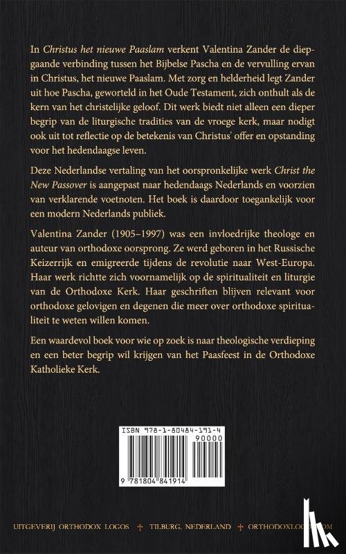 Zander, Valentina - Christus het nieuwe Paaslam