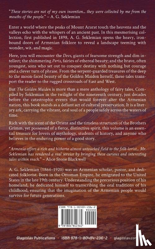 Seklemian, A.G. - The Golden Maiden and other folk tales and fairy stories told in Armenia
