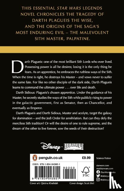 Luceno, James - Star Wars: Darth Plagueis