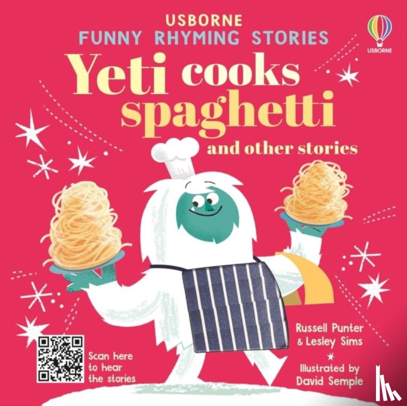 Punter, Russell, Sims, Lesley - Yeti cooks spaghetti