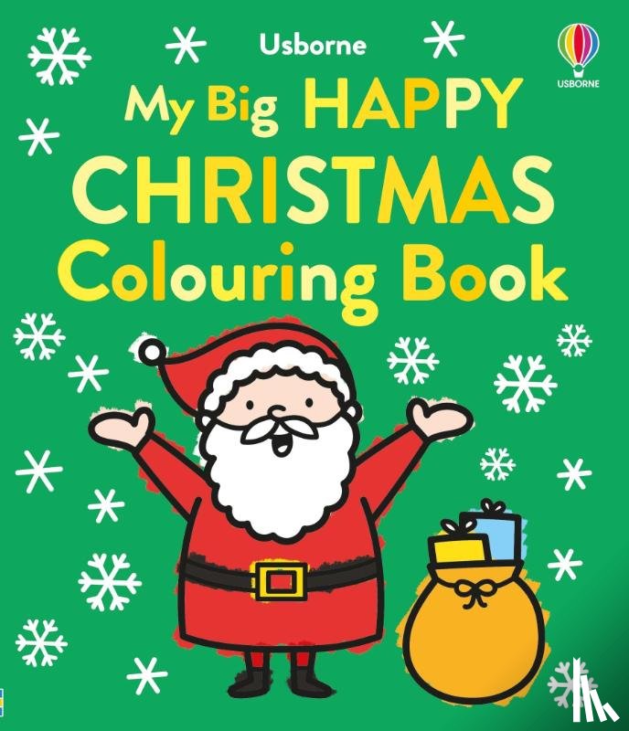 James, Alice - My Big Happy Christmas Colouring Book