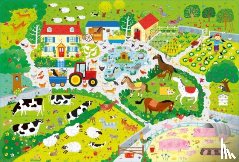 Robson, Kirsteen - Usborne Book and Jigsaw On the Farm