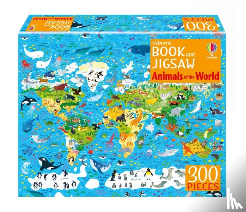Smith, Sam, Robson, Kirsteen - Usborne Book and Jigsaw Animals of the World