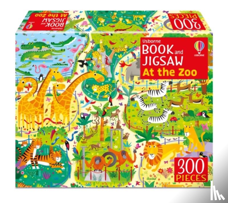 Robson, Kirsteen - Usborne Book and Jigsaw At the Zoo