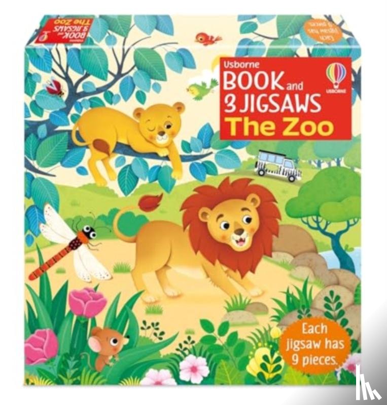 Taplin, Sam - Usborne Book and 3 Jigsaws: The Zoo