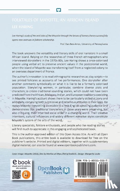 Lee Haring, Haring - Folktales of Mayotte, an African Island