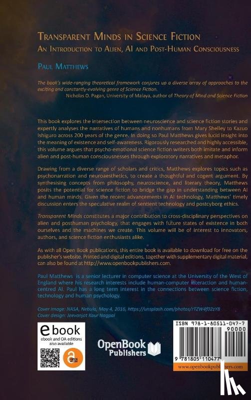 Matthews, Paul - Transparent Minds in Science Fiction