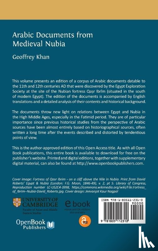 Khan, Geoffrey - Arabic Documents from Medieval Nubia