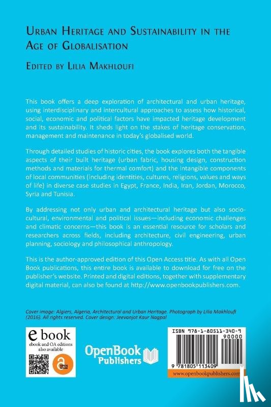  - Urban Heritage and Sustainability in the Age of Globalisation