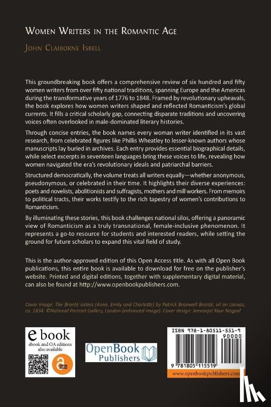 Isbell, John Claiborne - Women Writers in the Romantic Age