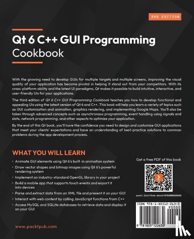 Eng, Lee Zhi - Qt 6 C++ GUI Programming Cookbook - Third Edition