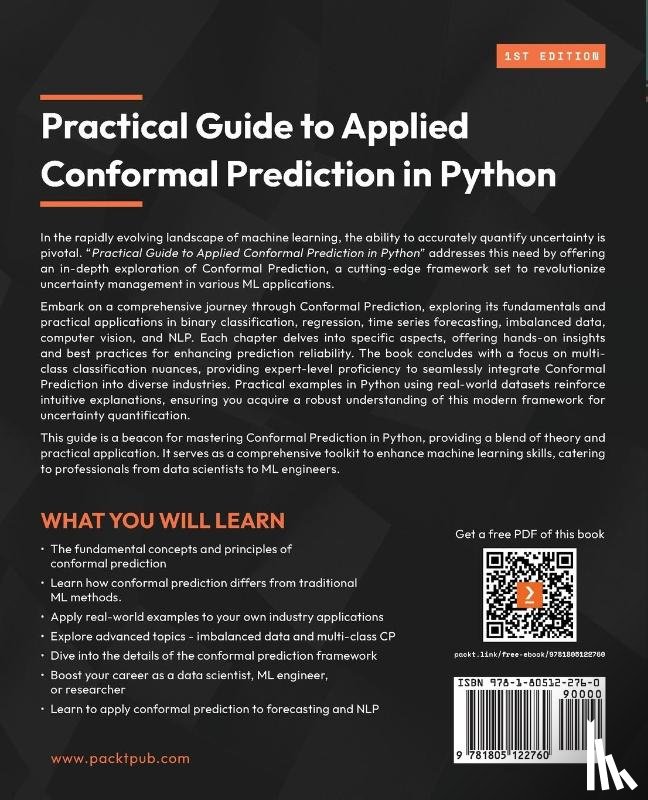 Manokhin, Valery - Practical Guide to Applied Conformal Prediction in Python