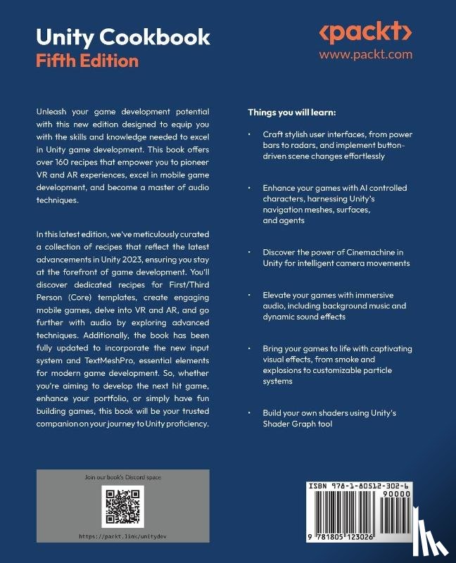 Smith, Matt, Ferns, Shaun, Murphy, Sinéad - Unity Cookbook - Fifth Edition