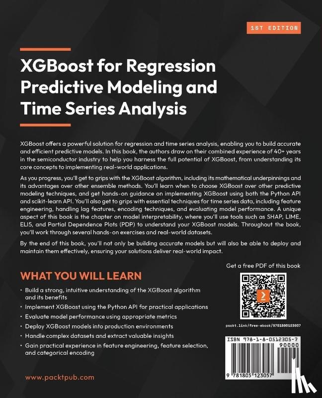 Deka, Partha Pritam, Weiner, Joyce - XGBoost for Regression Predictive Modeling and Time Series Analysis
