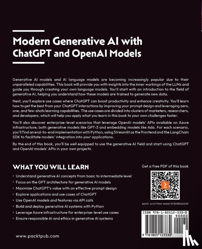 Alto, Valentina - Modern Generative AI with ChatGPT and OpenAI Models