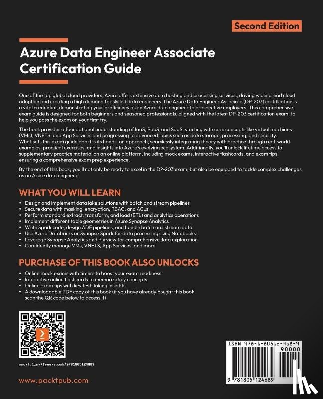 Palmieri, Giacinto, Mettapalli, Surendra, Alex, Newton - Azure Data Engineer Associate Certification Guide - Second Edition