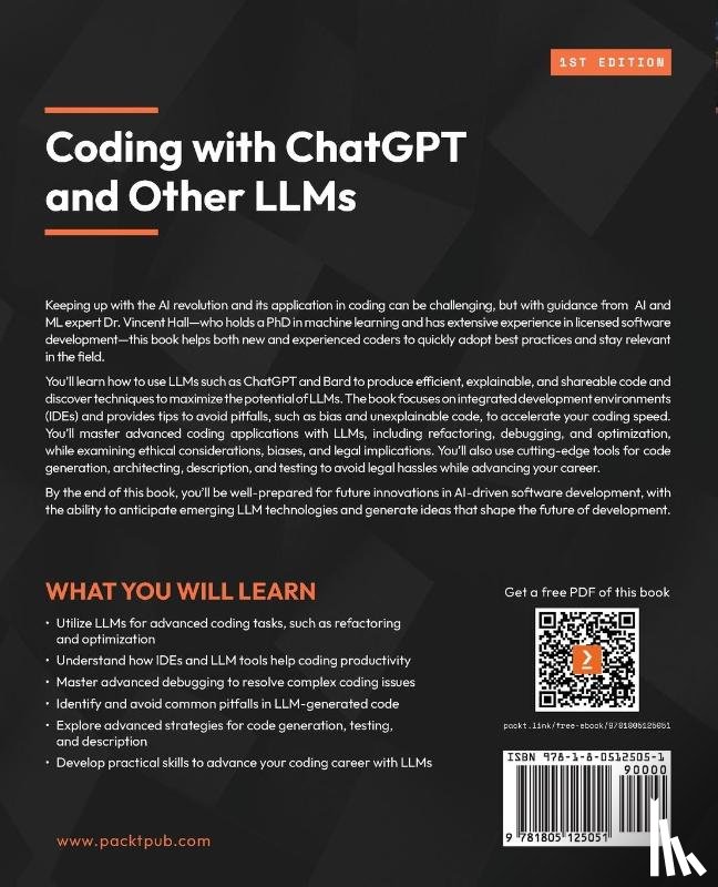 Hall, Vincent Austin - Coding with ChatGPT and Other LLMs