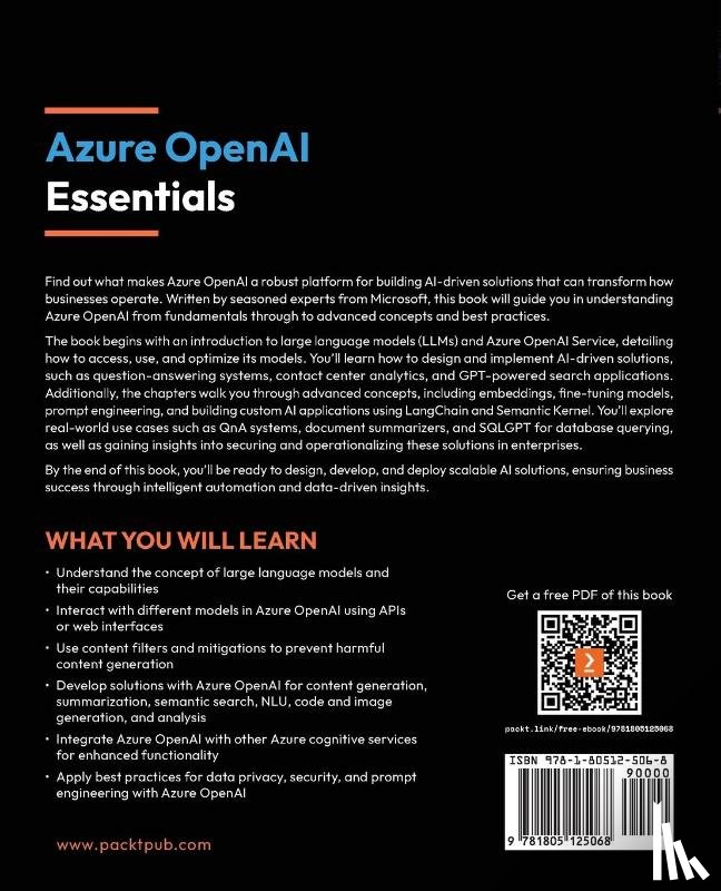 Mukherjee, Amit, Saladi, Adithya - Azure OpenAI Essentials
