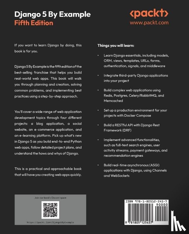 Melé, Antonio - Django 5 By Example - Fifth Edition