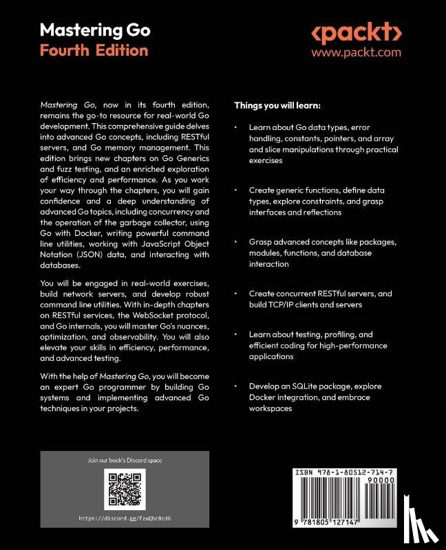 Tsoukalos, Mihalis - Mastering Go - Fourth Edition