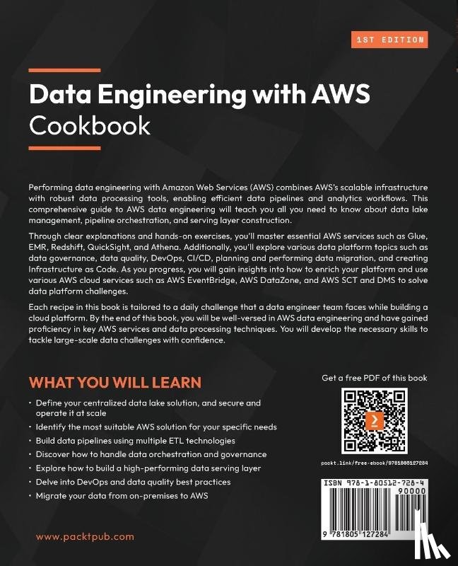 Ph¿m, Trâm Ng¿c, González, Gonzalo Herreros, Khan, Viquar - Data Engineering with AWS Cookbook