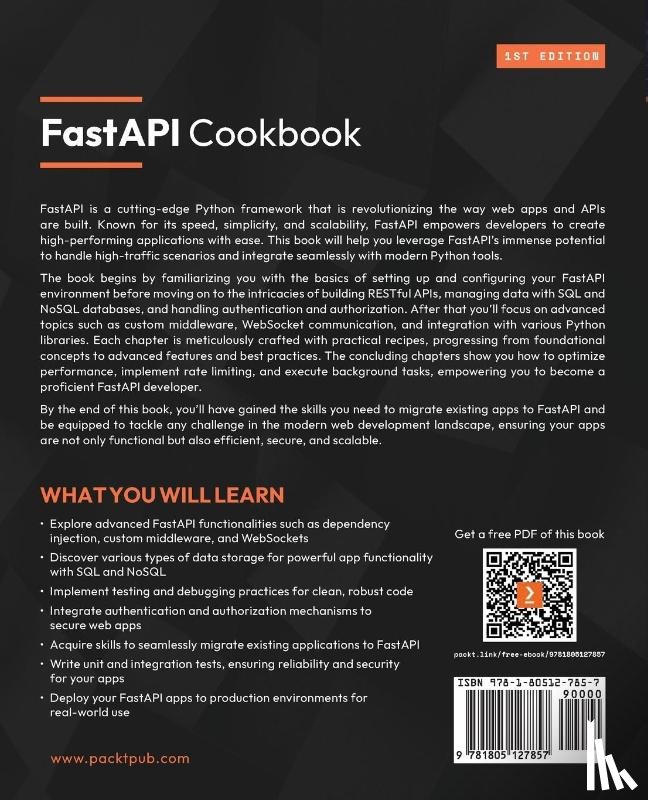 Luca, Giunio de - FastAPI Cookbook