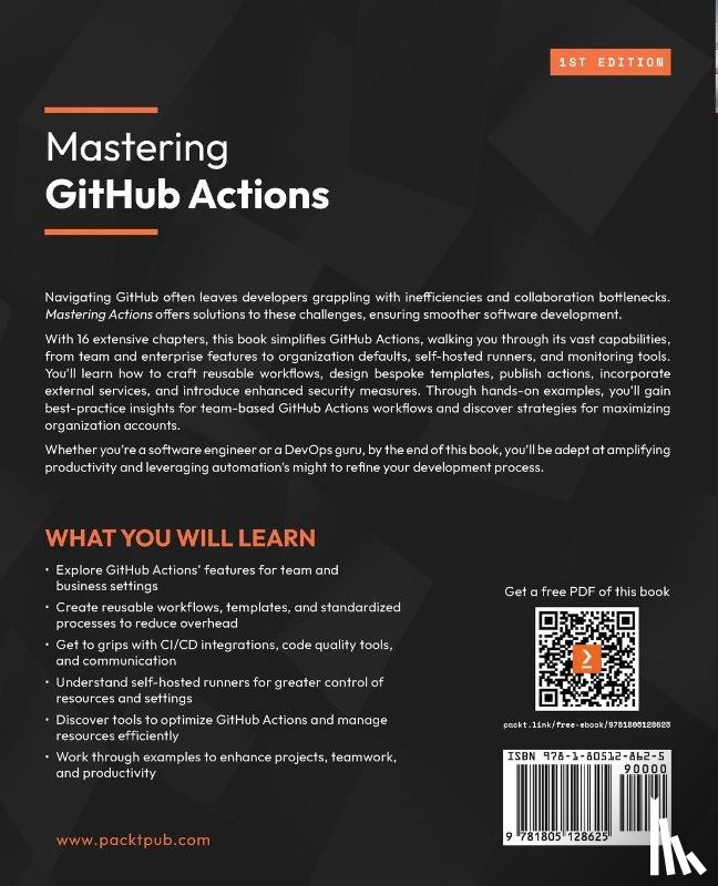 Chapman, Eric - Mastering GitHub Actions