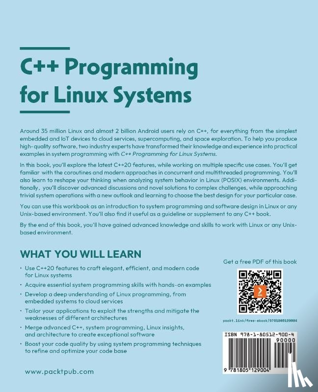 Andreev, Desislav, Lukanov, Stanimir - C++ Programming for Linux Systems