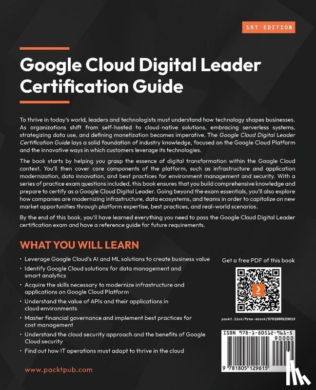 Rodrigues, Bruno Beraldo - Google Cloud Digital Leader Certification Guide