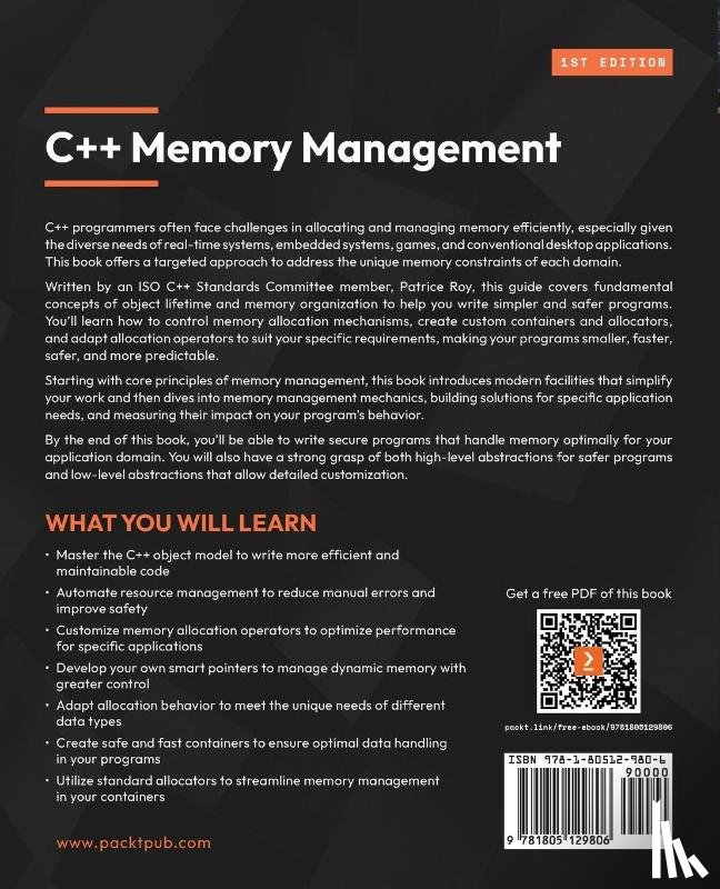 Roy, Patrice - C++ Memory Management