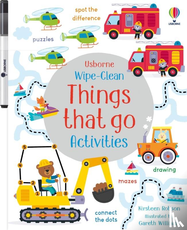 Robson, Kirsteen - Wipe-Clean Things That Go Activities