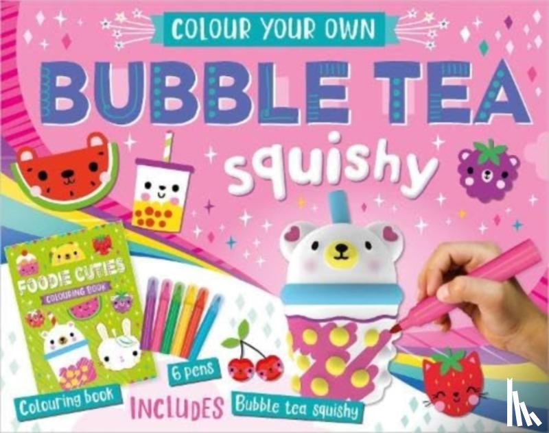 Ideas, Make Believe - Colour Your Own Bubble Tea Squishy